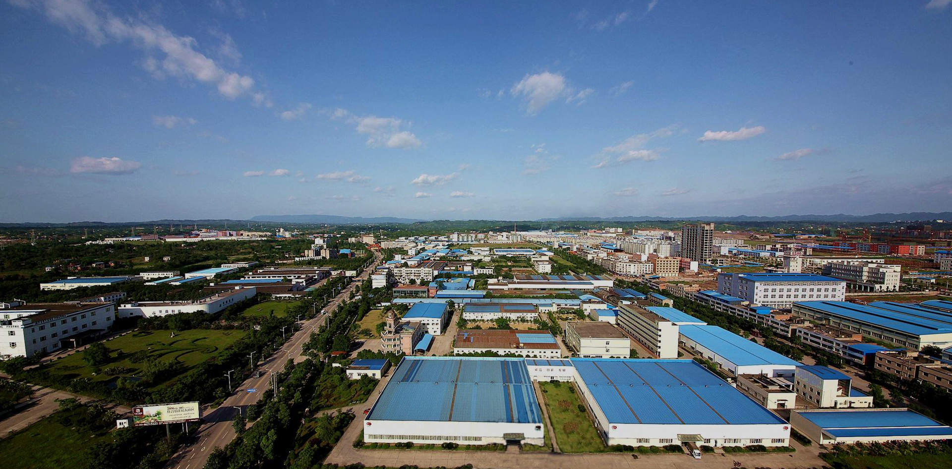 工业园区污染废气集中...